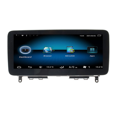4G LTE 10.25 นิ้ว Mercedes C Class Stereo Single Din 64GB Android 10 System