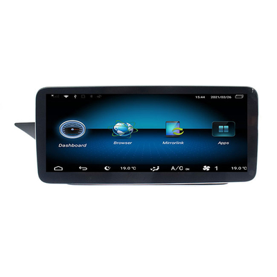 Bluetooth 5.0 Mercedes Android Head Unit 12.3 นิ้ว 64GB เครื่องเล่นดีวีดีวิทยุติดรถยนต์