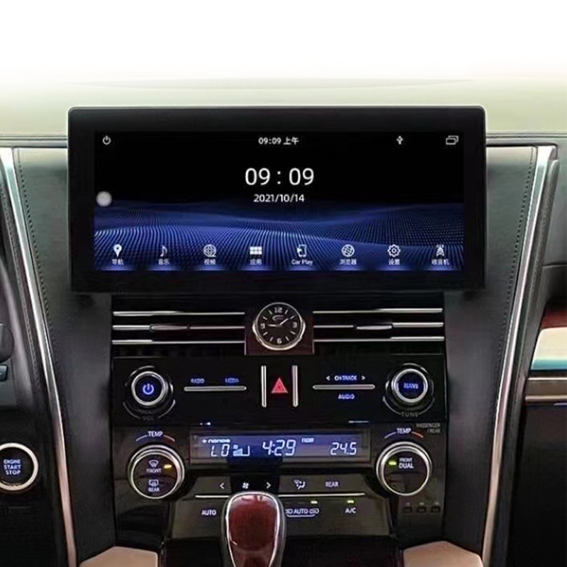 เครื่องเสียงรถยนต์มัลติมีเดียขนาด 12.3 นิ้ว PX6 Android10 สำหรับ Toyota Alphard 2015-2021