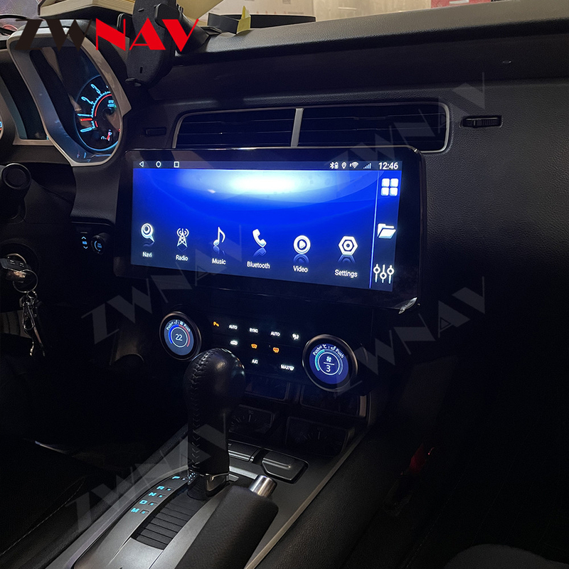 Chevrolet Camaro 2010-2015 Android Auto Head Unit รถนำทาง GPS เครื่องเล่นมัลติมีเดีย