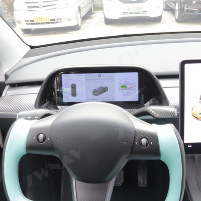 หน้าจอคลัสเตอร์ดิจิตอลสำหรับ Tesla Model 3 Intel Model Y AMD Car LCD Dashboard