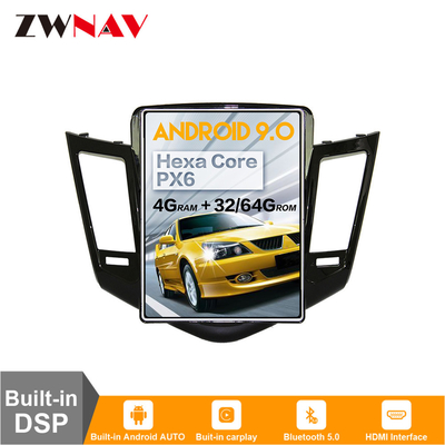 เครื่องเล่นมัลติมีเดียสเตอริโอ Android 11 วิทยุ 8 + 128 Carplay ระบบนำทาง GPS Chevrolet Cruze
