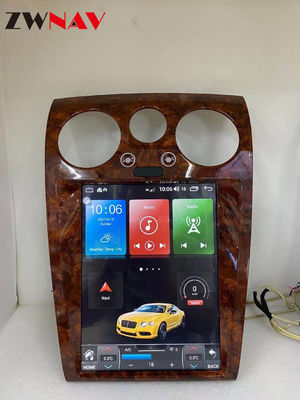 Android 11 Auto GPS Navigation Head Unit Carplay Tesla 128GB สำหรับ Bentley