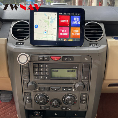 เครื่องเล่นมัลติมีเดียระบบนำทาง GPS สำหรับรถยนต์สำหรับ Land Rover Discovery 3 2004-2010