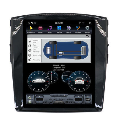 64GB หน้าจอสัมผัสเครื่องเสียงรถยนต์หัวหน้าหน่วย Android 9 สำหรับ Mitsubishi Pajero V97 V93