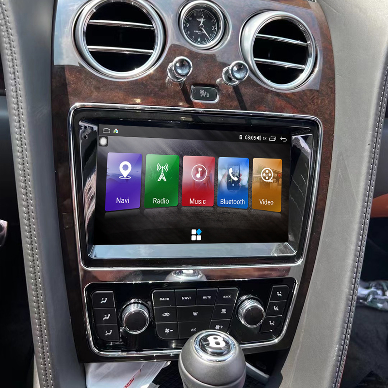 ระบบนำทาง GPS ในรถยนต์ Bentley Speeding Supersport Auto Stereo Audio เครื่องเล่นมัลติมีเดียหัวหน้าหน่วย