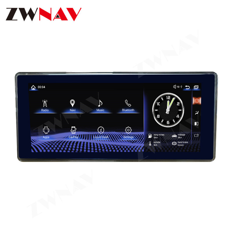 12.3 นิ้ว GPS นำทางรถยนต์ TOYOTA Land Cruiser LC300 เครื่องเล่นมัลติมีเดีย Head Unit