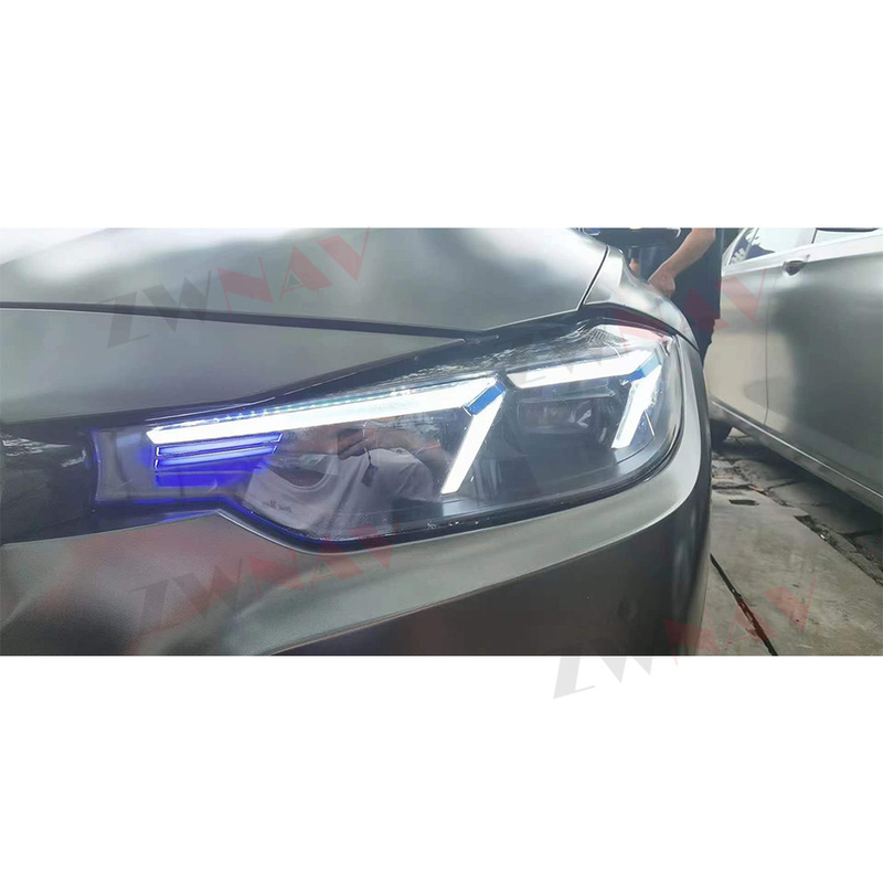 ไฟท้ายรถสำหรับ 2012-2018 BMW BMW 3 Series F30 F35 เลเซอร์ชุดไฟหน้ารถติดตั้งเพิ่มอัพเกรด Daylight