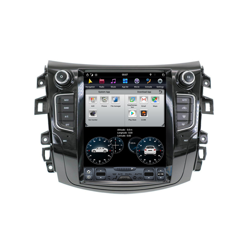 10.4 นิ้ว Nissan Navara Np300 เครื่องเสียงรถยนต์ Android Single Din พร้อม Bluetooth