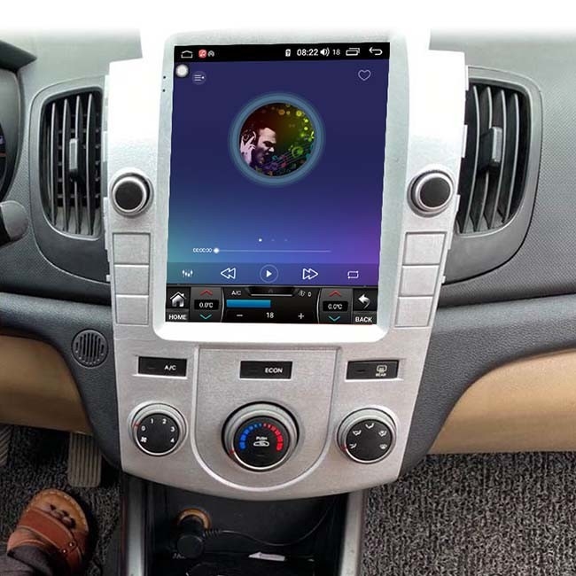DSP Forte KIA Android Carplay หัวหน้าหน่วย Tesla Style 8 นิ้ว 1280 * 720