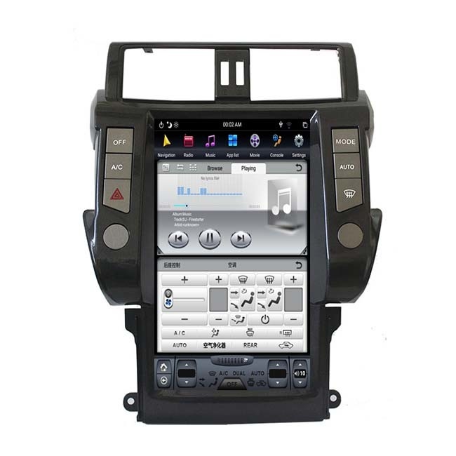 NXP6686 เครื่องเสียงรถยนต์ Toyota Prado Single Din Android 13.6 นิ้ว