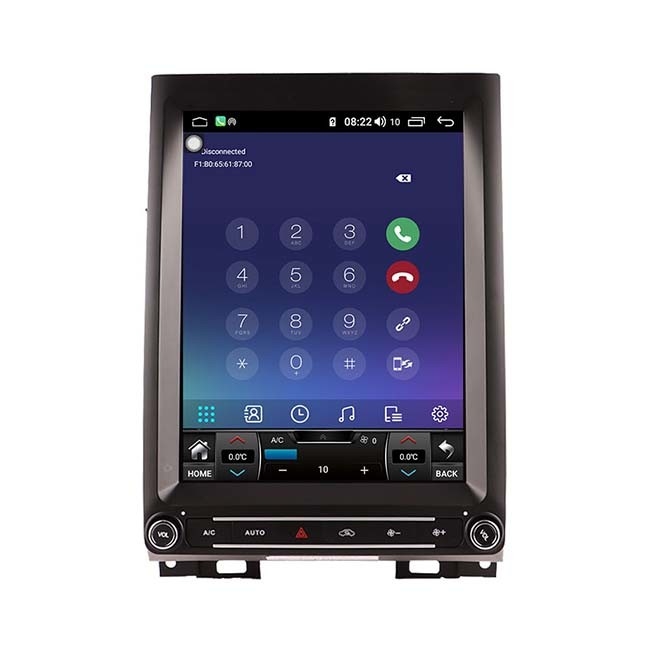 256GB NXP6686 หัวหน้าหน่วย Android สไตล์เทสลาสำหรับ Ford Raptor F350