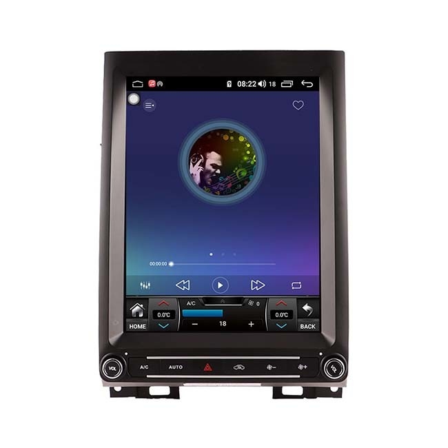 256GB NXP6686 หัวหน้าหน่วย Android สไตล์เทสลาสำหรับ Ford Raptor F350