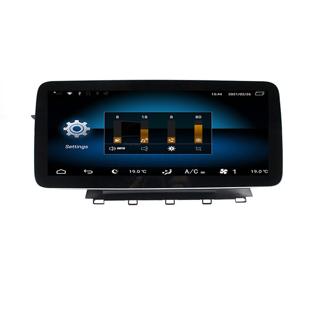 12.3 นิ้ว 64GB Mercedes Benz Head Unit ระบบนำทาง GPS Android 10.0