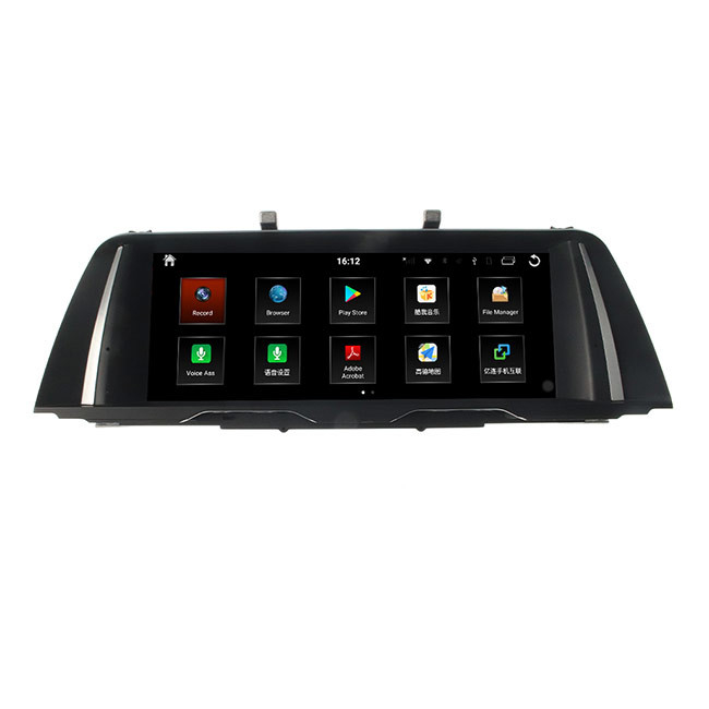 2009 2016 BMW Sat Nav 5 มัลติมีเดียเฮดยูนิต Double Din 10.25 นิ้ว