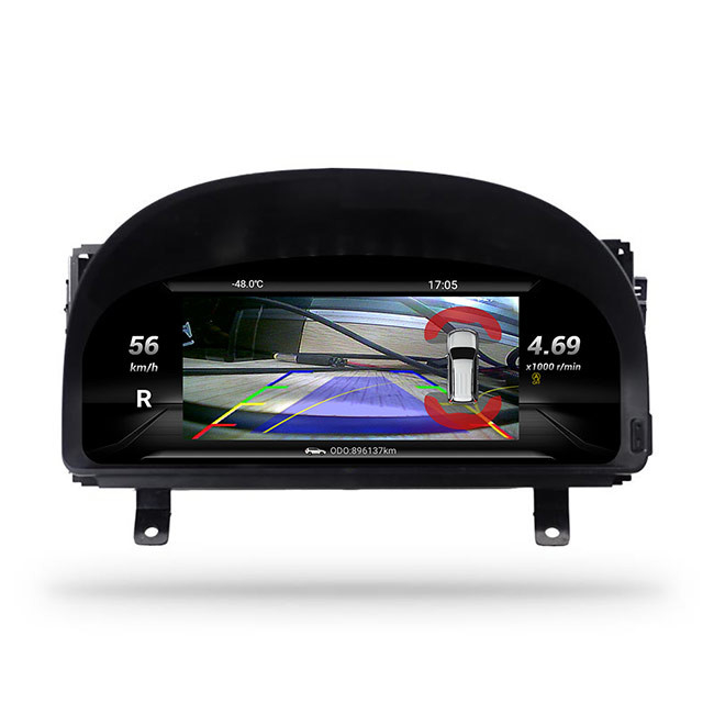 แผงหน้าปัด LCD สำหรับรถยนต์ขนาด 1920 * 720 12.3 นิ้วสำหรับ Toyota Alphard 20 2008 2014