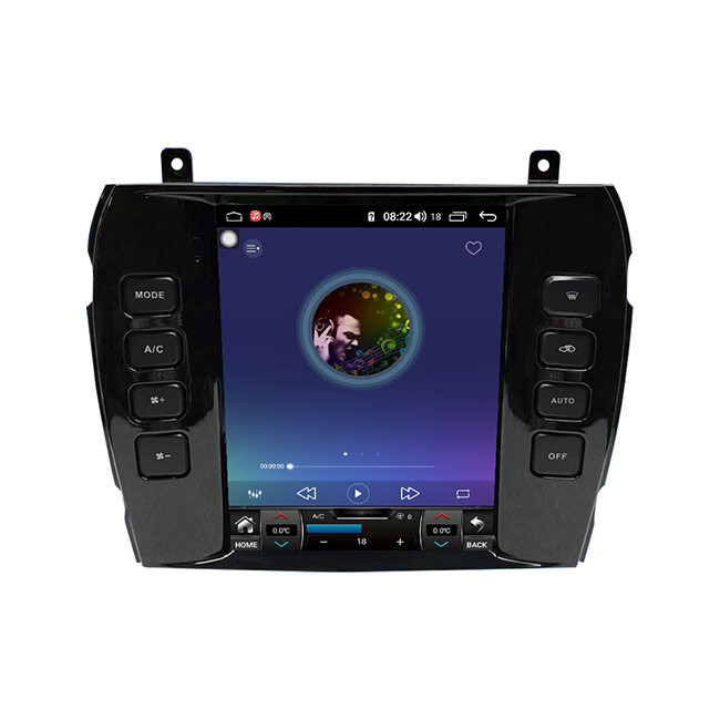 6G 128GB Android 11.0 วิทยุติดรถยนต์ Fascia Head Unit สำหรับ Jaguar XJ350