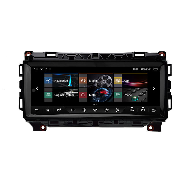 BT หน้าจอ Jaguar Xf Carplay Stereo Fascia Android 10 128G 10.2 นิ้ว