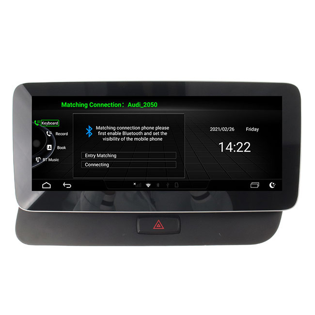 128GB Q5 AUDI Carplay Android Auto GPS Map 10.25 นิ้วระบบนำทางรถยนต์