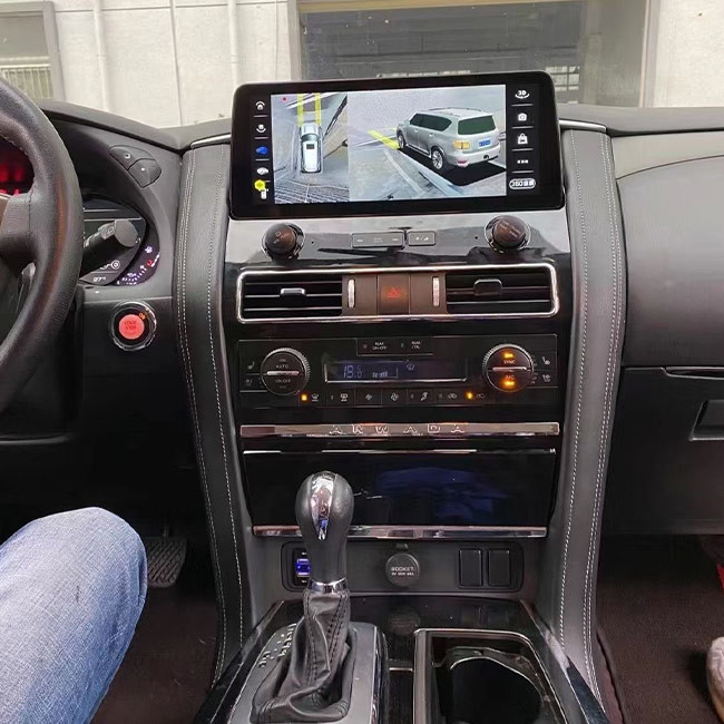 QLED 4G สำหรับ NISSAN PATROL Armada 2010-2020 Android 10 รถ Navi Auto เครื่องเล่นวิทยุสเตอริโอ Head Unit