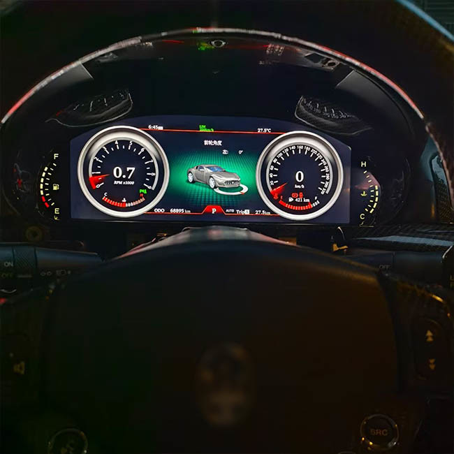 เครื่องเล่นมัลติมีเดียในรถยนต์ Android ขนาด 12.3 นิ้วสำหรับ Maserati GT / GC GranTurismo 2007-2017